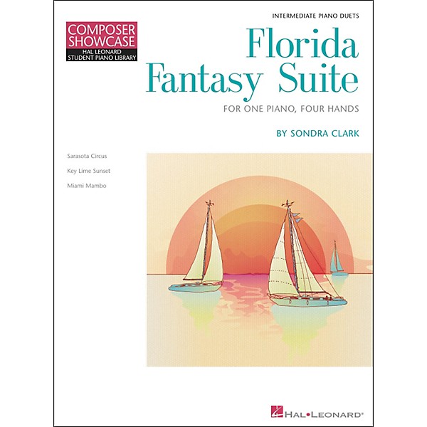 Hal Leonard Florida Fantasy Suite - One Piano/Four Hands Level 5 Hal Leonard Student Piano Library by Clark