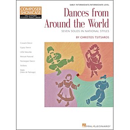 Hal Leonard Dances From Around The World - Early Intermediate/Intermediate Level Hal Leonard Student Piano Library by Chris Tsitsaros