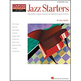 Hal Leonard Jazz Starters Piano Solos Early Elementary Hal Leonard Student Piano Library by Bill Boyd