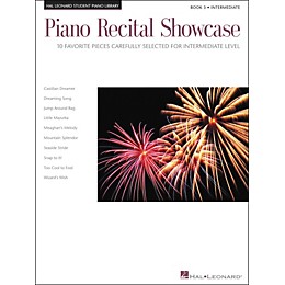 Hal Leonard Piano Recital Showcase Book 3 Intermediate level Hal Leonard Student Piano Library