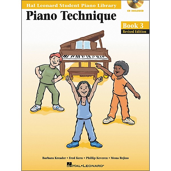 Hal Leonard Piano Technique Book 3 Book/CD Hal Leonard Student Piano Library