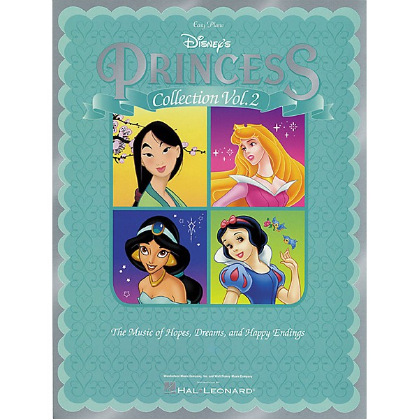 Hal Leonard Disney Princess Collection Vol 2 For Easy Piano