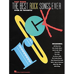 Hal Leonard The Best Rock Songs Ever For Easy Piano