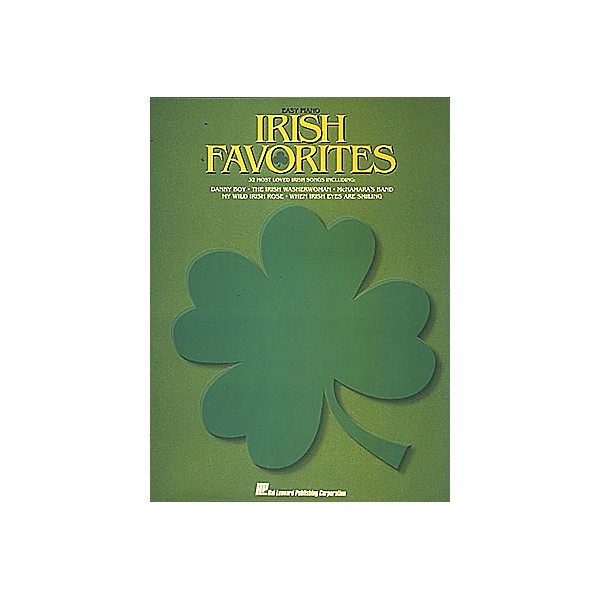 Hal Leonard Irish Favorites For Easy Piano