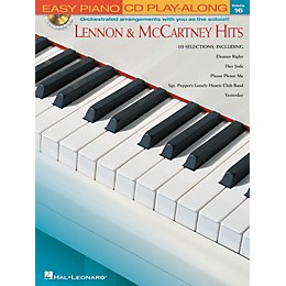 Hal Leonard Lennon & McCartney Hits - Easy Piano CD Play-Along Volume 16 Book/CD