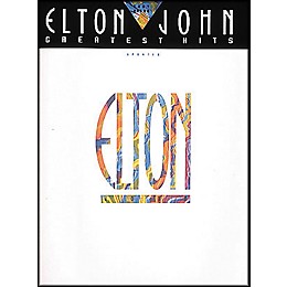 Hal Leonard Elton John Greatest Hits For Easy Piano