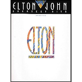 Hal Leonard Elton John Greatest Hits For Easy Piano
