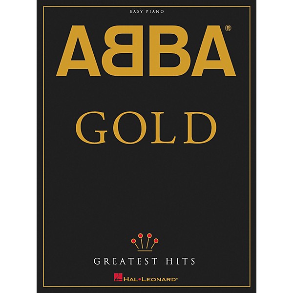 Hal Leonard ABBA - Gold Greatest Hits For Easy Piano