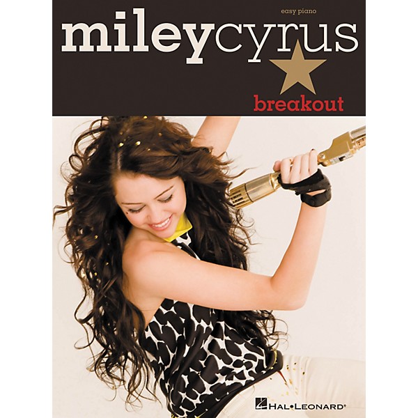 Hal Leonard Miley Cyrus - Breakout For Easy Piano