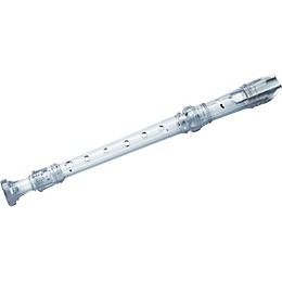 Lyons 3-Piece Recorder Baroque Fingering Transparent Clear 5-Pack