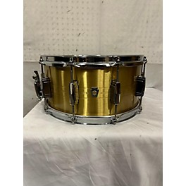 Used Ludwig 7X14 Heirloom Brass Drum