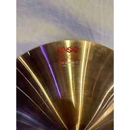 Used Paiste 7in 2002 CUP CHIME Cymbal