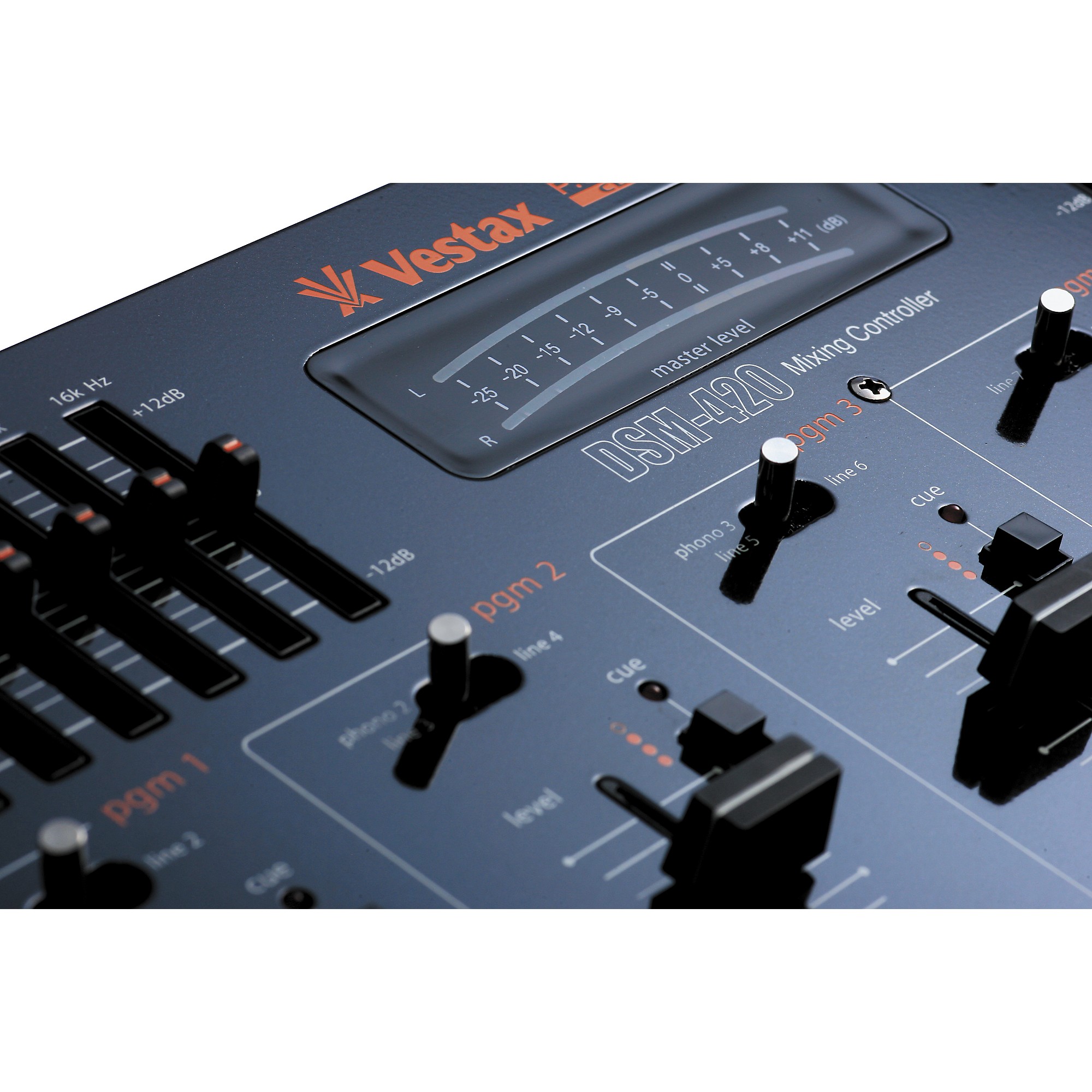Restock Vestax DSM-420 4-Channel DJ Mixer with Effects | Guitar Center