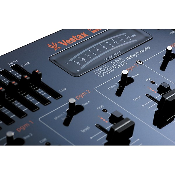 Restock Vestax DSM-420 4-Channel DJ Mixer with Effects | Guitar Center