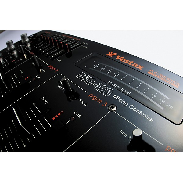 Restock Vestax DSM-420 4-Channel DJ Mixer with Effects | Guitar Center