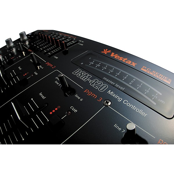 Restock Vestax DSM-420 4-Channel DJ Mixer with Effects | Guitar Center
