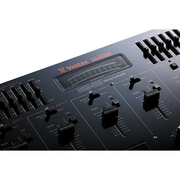 Restock Vestax DSM-420 4-Channel DJ Mixer with Effects | Guitar Center