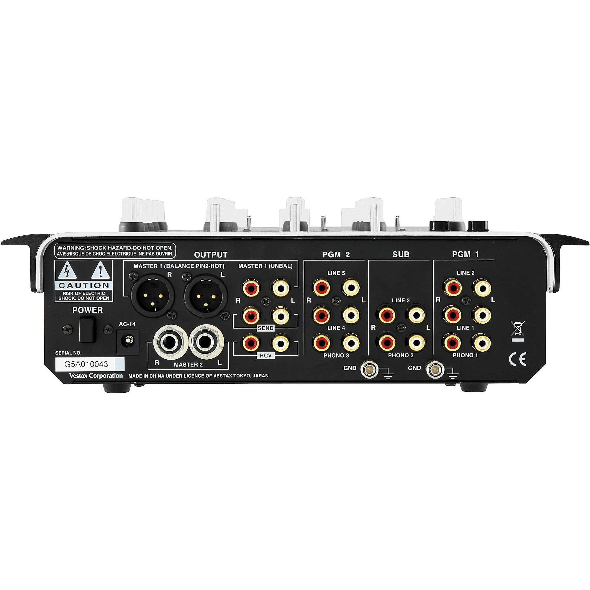 Vestax VMC-185XL 3 Channel DJ Mixer White | Guitar Center Vestax VMC-185XL 3 Channel DJ Mixer White | Guitar Center