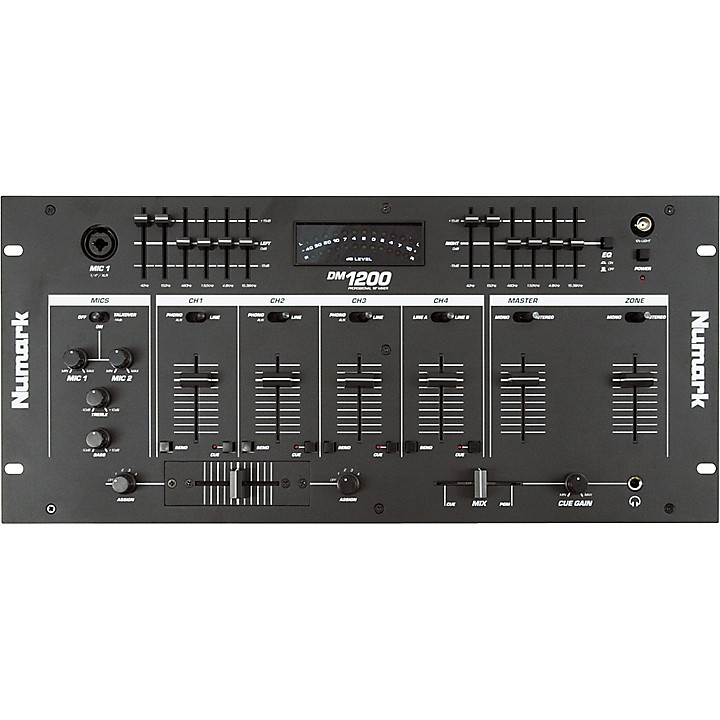 numark dm1200 mixer dj pro