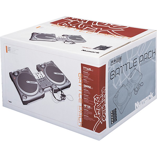 Restock Numark Battle Pak DJ System