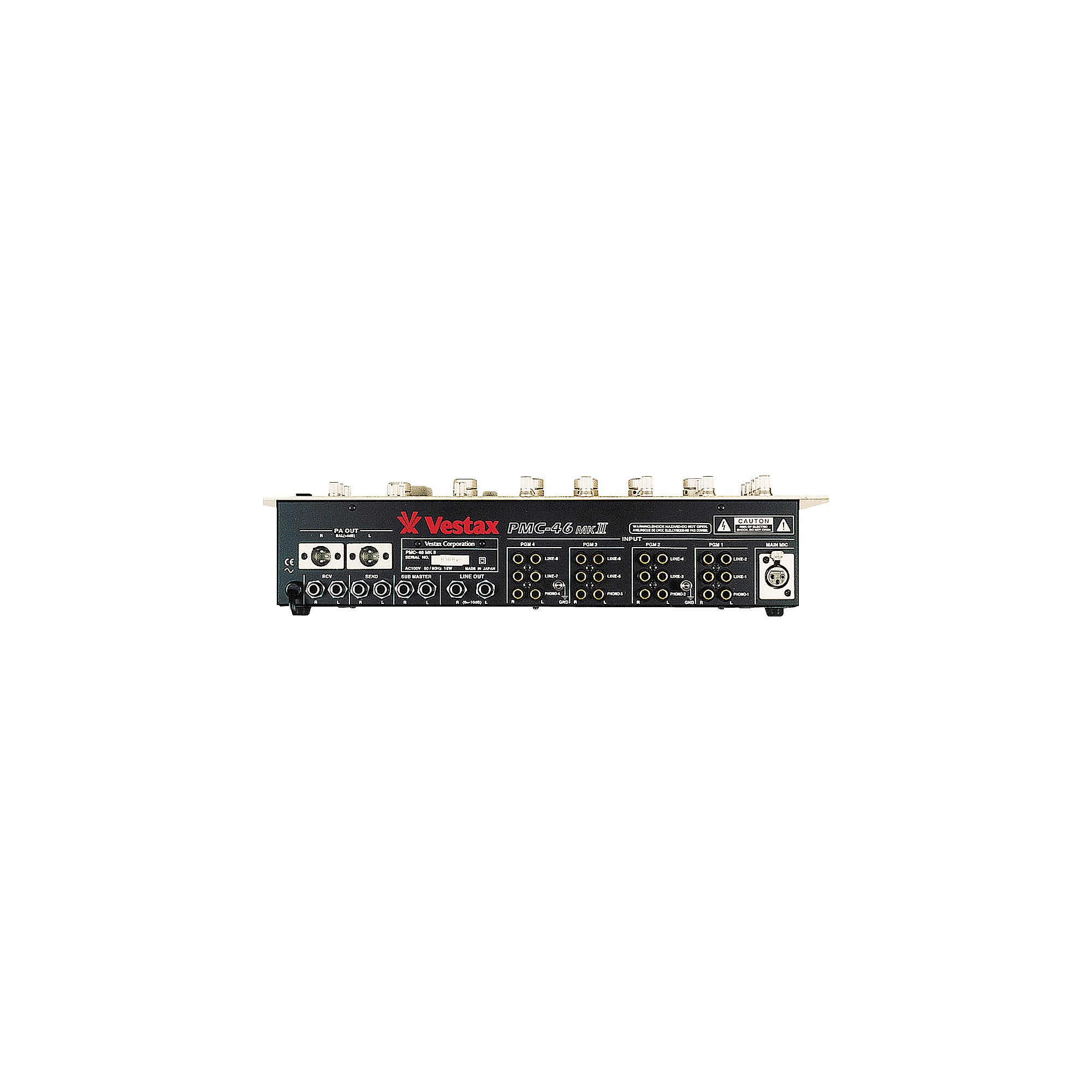 Vestax PMC-46 MKII 5 Channel DJ Rotary House Mixer | Guitar Vestax PMC-46 MKII 5 Channel DJ Rotary House Mixer | Guitar