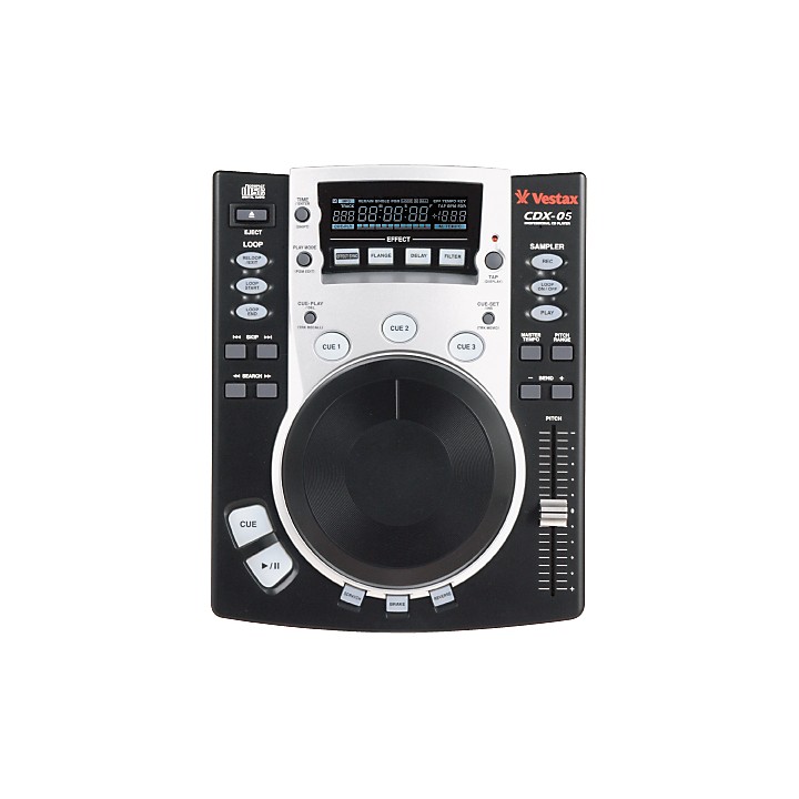 Vestax CDX-05 Tabletop CD/MP3 Player | Guitar Center