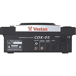 Vestax CDX-05 2台セット Vestax CDX-05 Tabletop CD/MP3 Player | Guitar Center