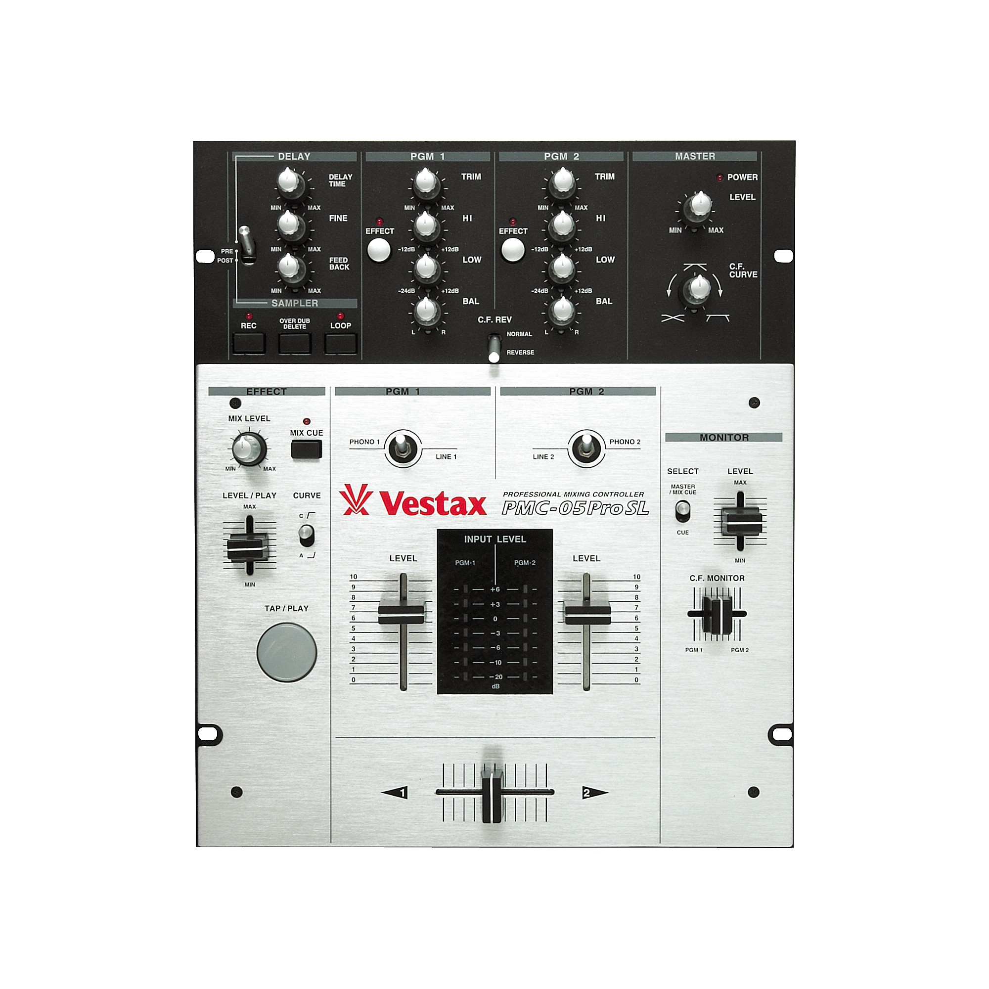 Restock Vestax PMC-05PROSL DJ Mixer with Sampling | Guitar Center