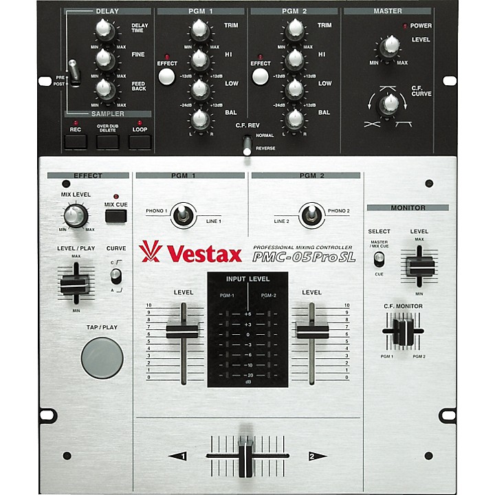 Vestax DJミキサー　PMC-05ProSL Vestax PMC-05 Pro SL VCA DJ Mixer Mixing Controller
