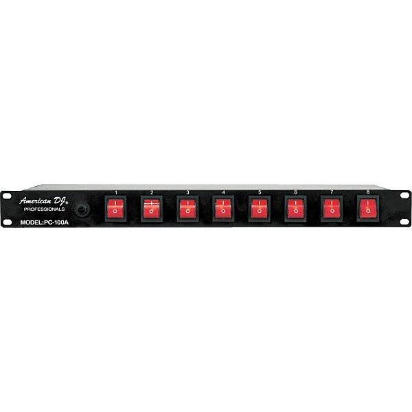 Open Box American DJ PC-100A 8-Switch ON/OFF Power Center Level 1