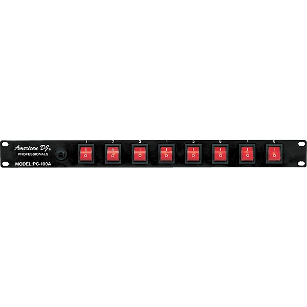 Open Box American DJ PC-100A 8-Switch ON/OFF Power Center Level 1