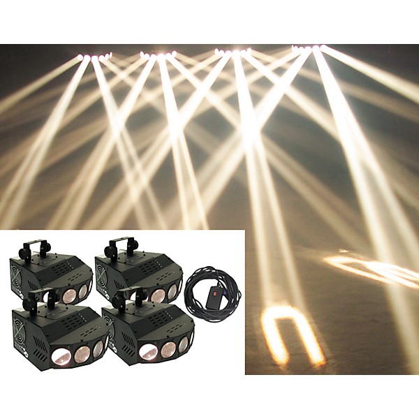 アメリカンDJ American DJ Saturn 4 4-Head Light System | Guitar Center
