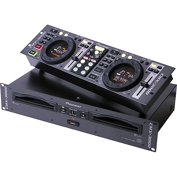 Pioneer DJ CMX-3000 Dual Rackmount CD Player | Guitar Center