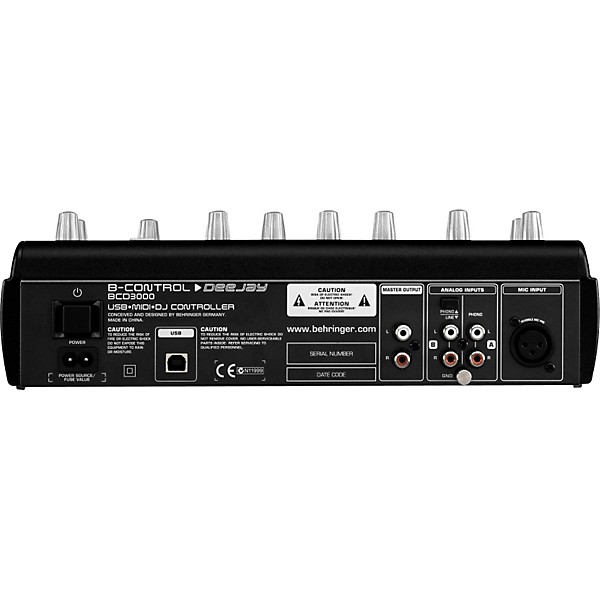 Open Box Behringer B-Control DeeJay BCD3000 DJ Mixer Level 2  888365515854