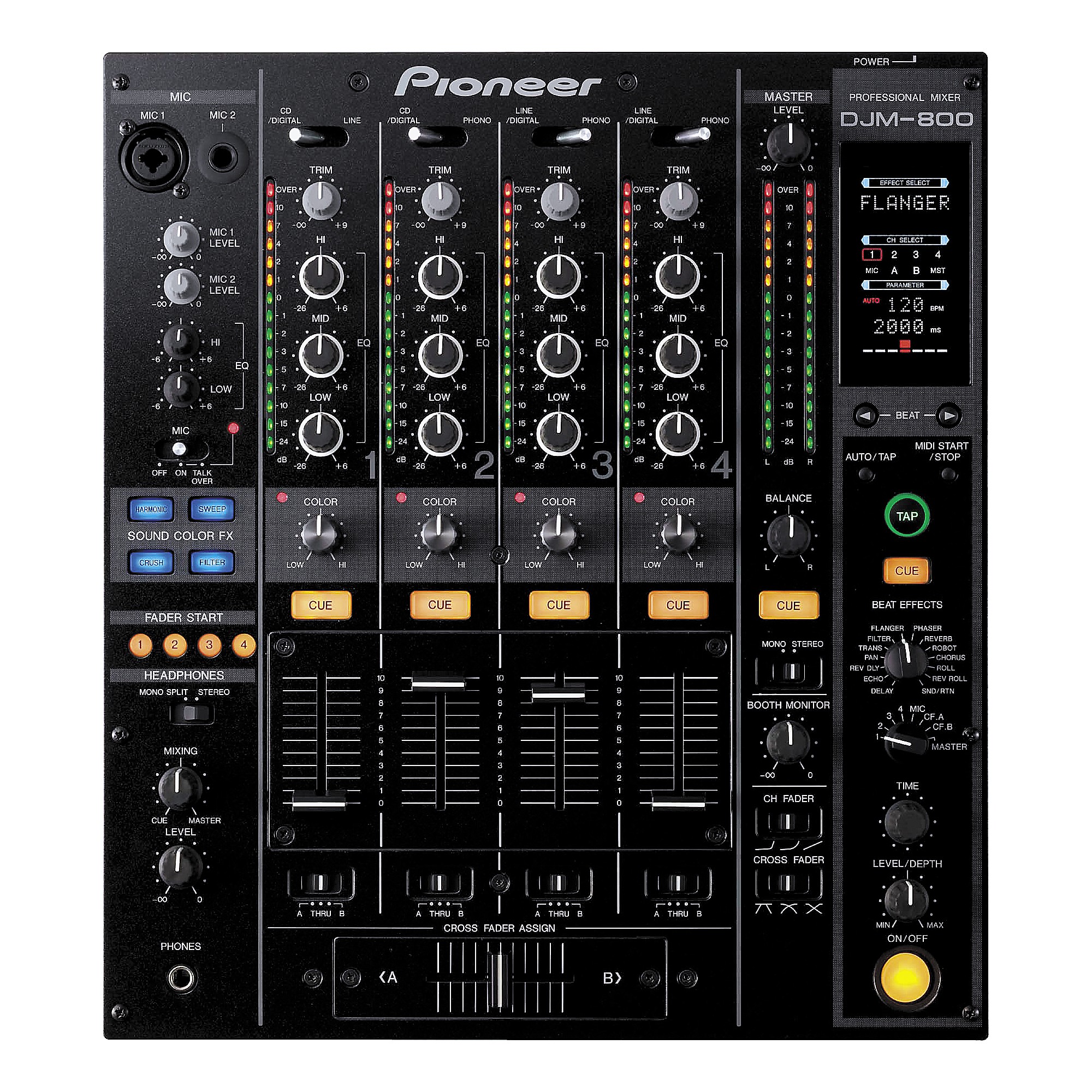 Pioneer DJ CDJ800MK2/DJM800 Package - Free Headphones! | Guitar Center