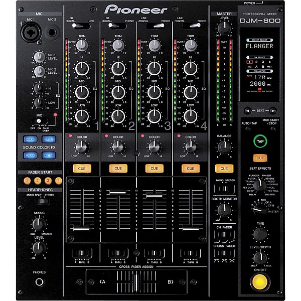 Pioneer DJ CDJ800MK2/DJM800 Package - Free Headphones! | Guitar Center