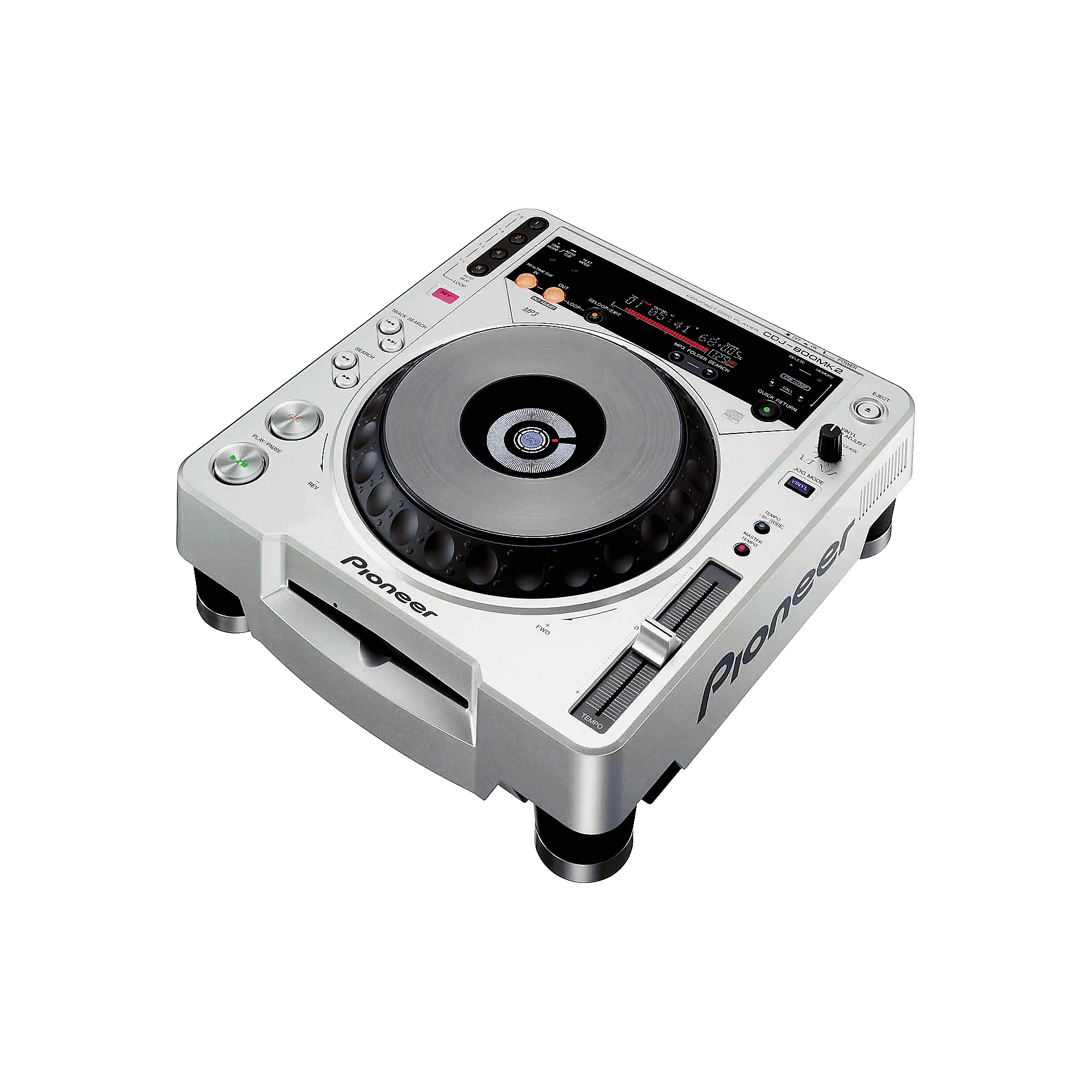 Open Box Pioneer DJ CDJ-800MK2 Professional CD/MP3 Turntable