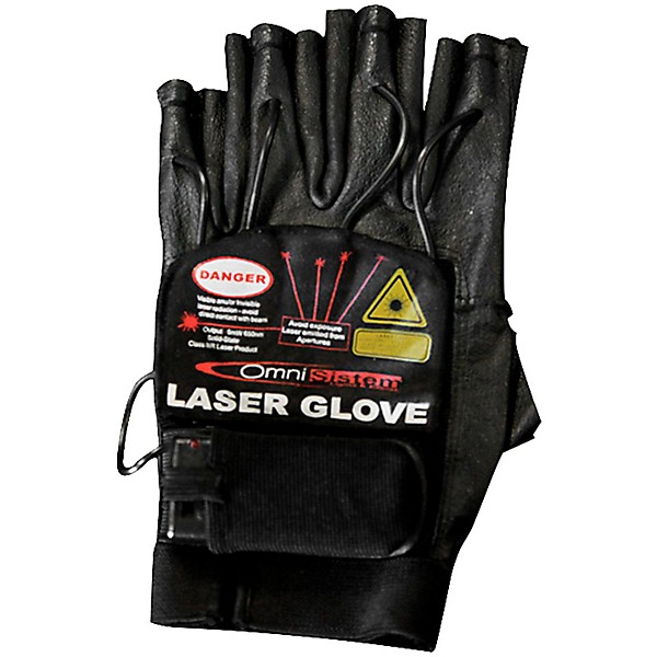 Omnisistem Laser Glove Red Left Hand
