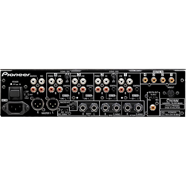 Pioneer DJ CDJ1000MK3/DJM800 Package