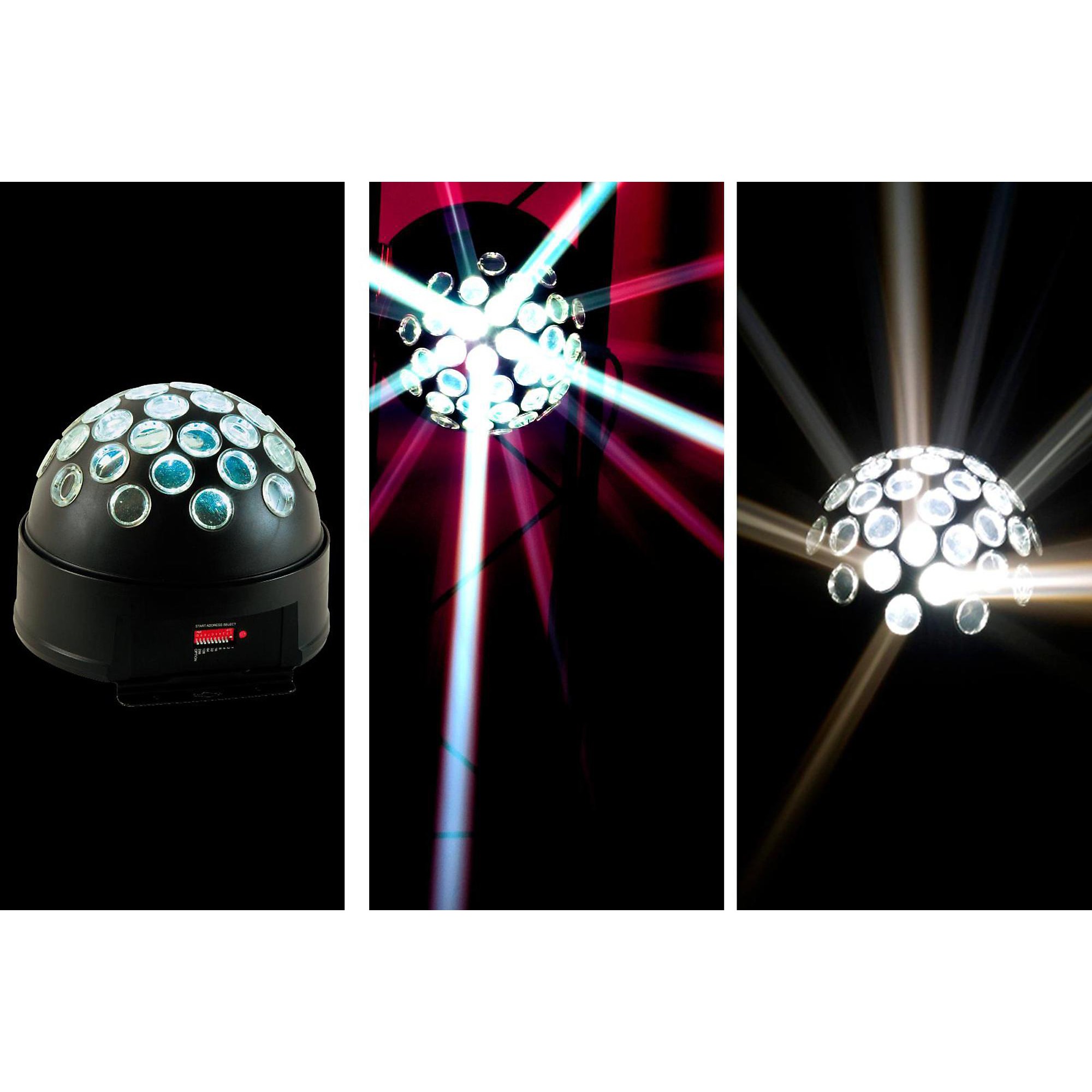 Open Box American DJ Starball LED DMX Mirror Ball Effect | Guitar
