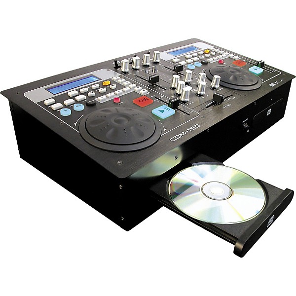 Gem Sound CDM150 CD Player & Mixer with FL150 Case Package