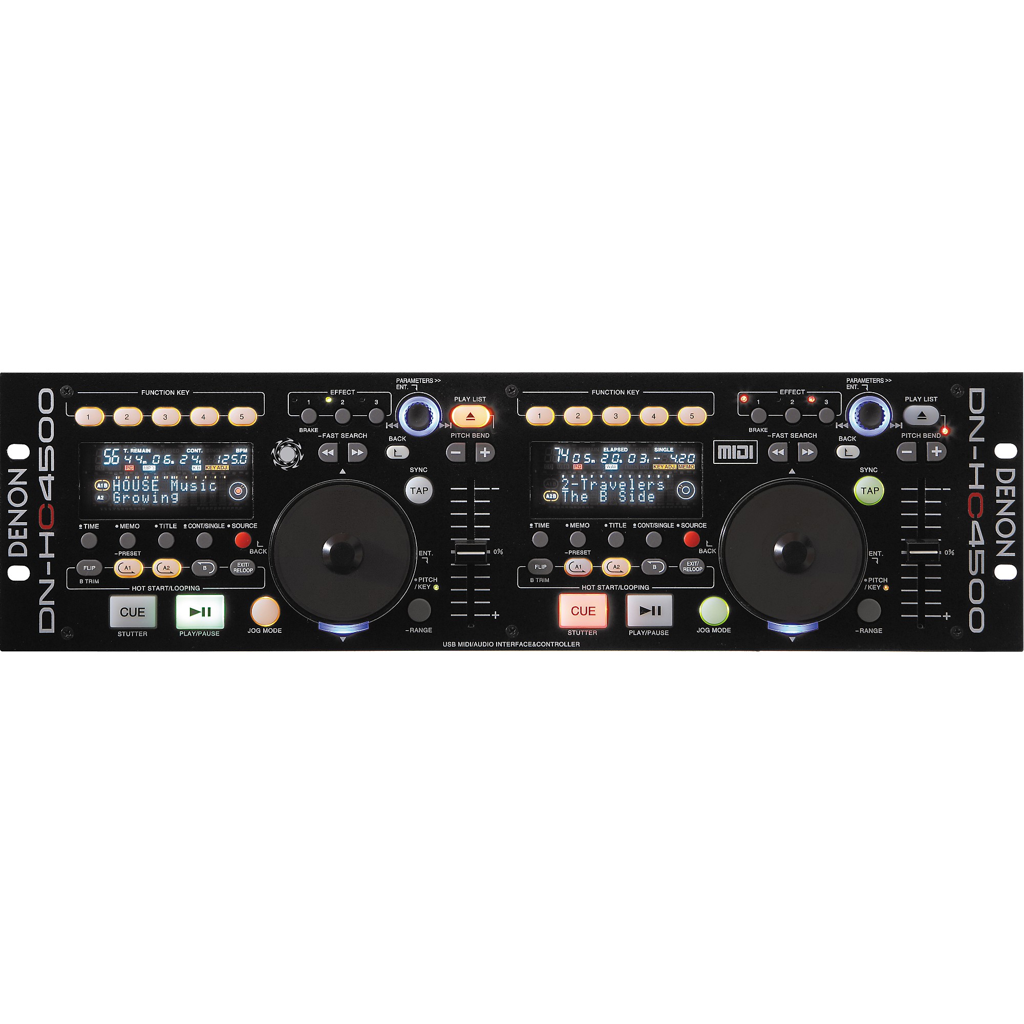 Restock Denon DJ DN-HC4500 USB MIDI/Audio Interface and Controller