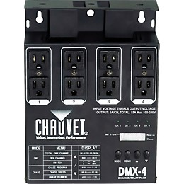 CHAUVET DJ DMX-4 Dimmer/Relay Pack