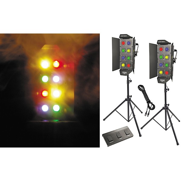 CHAUVET DJ PK1-BANK Rock-N' Lite Stage Lighting Package