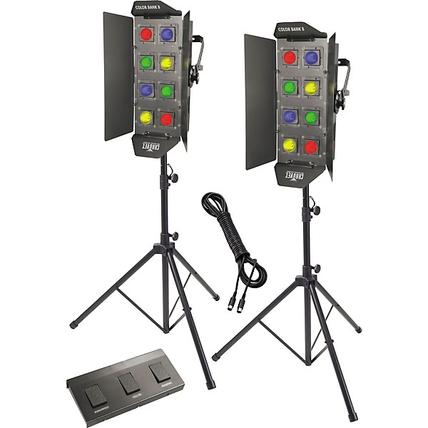 CHAUVET DJ PK1-BANK Rock-N' Lite Stage Lighting Package