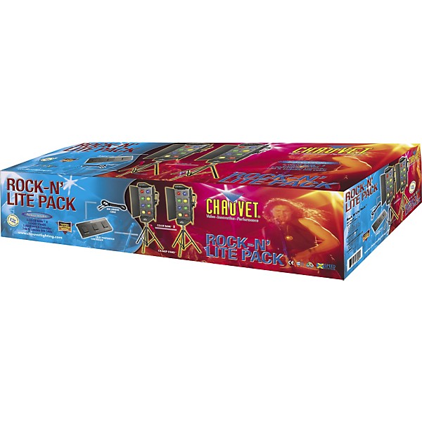CHAUVET DJ PK1-BANK Rock-N' Lite Stage Lighting Package
