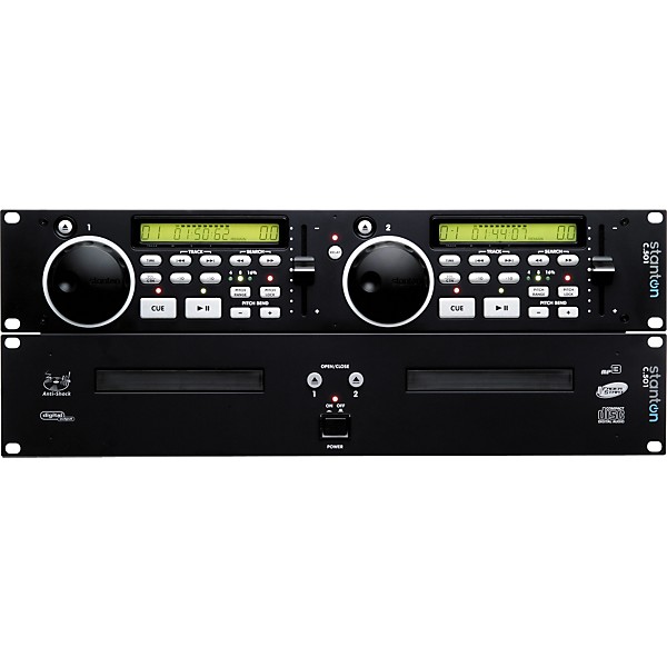 Stanton C.501 Dual Rackmount CD Player with MP3