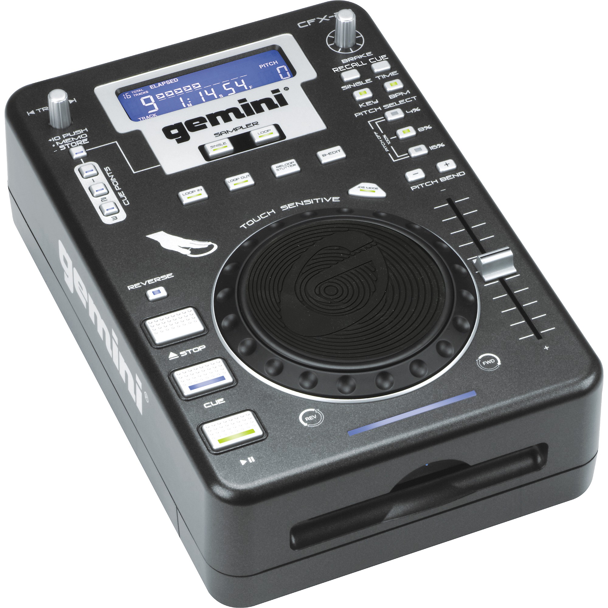 DJ機材 gemini CDI-20 CDJ Gemini CDJ-20 Top Load CD Player