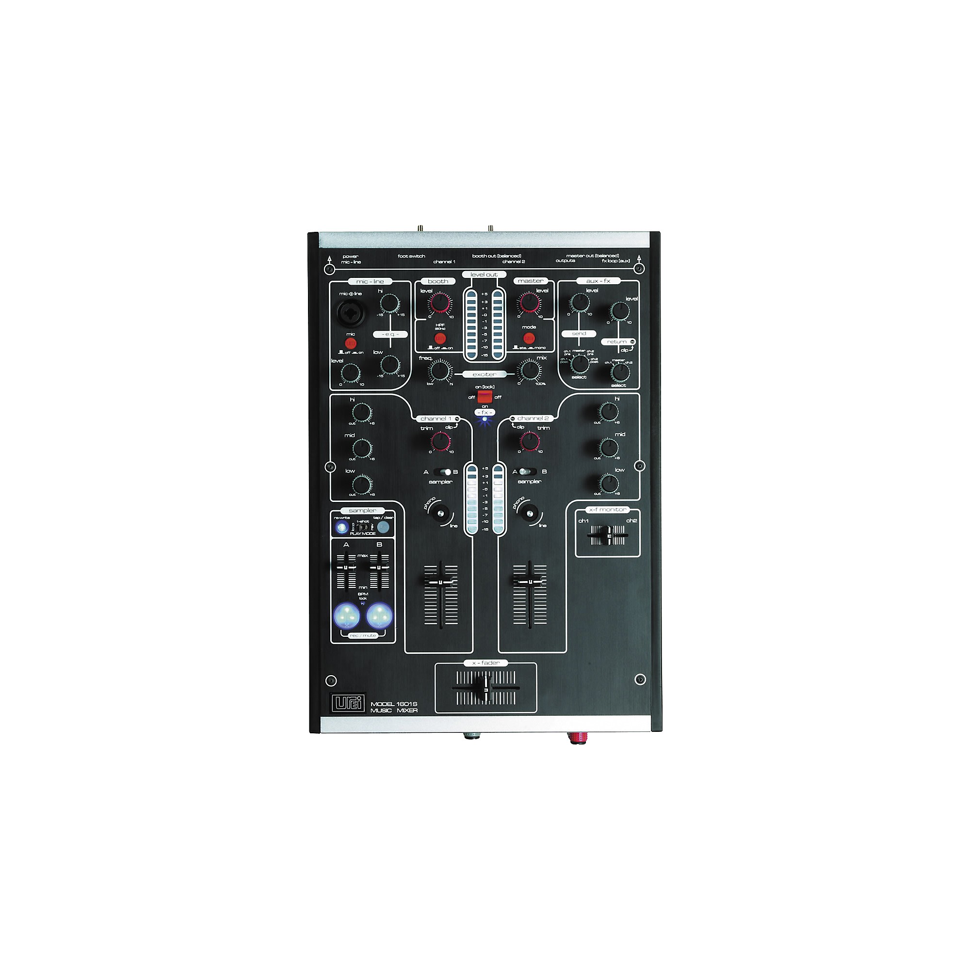 Urei 1601S ミキサー Urei 1601S Digital Scratch Mixer with Sampler | Guitar Center