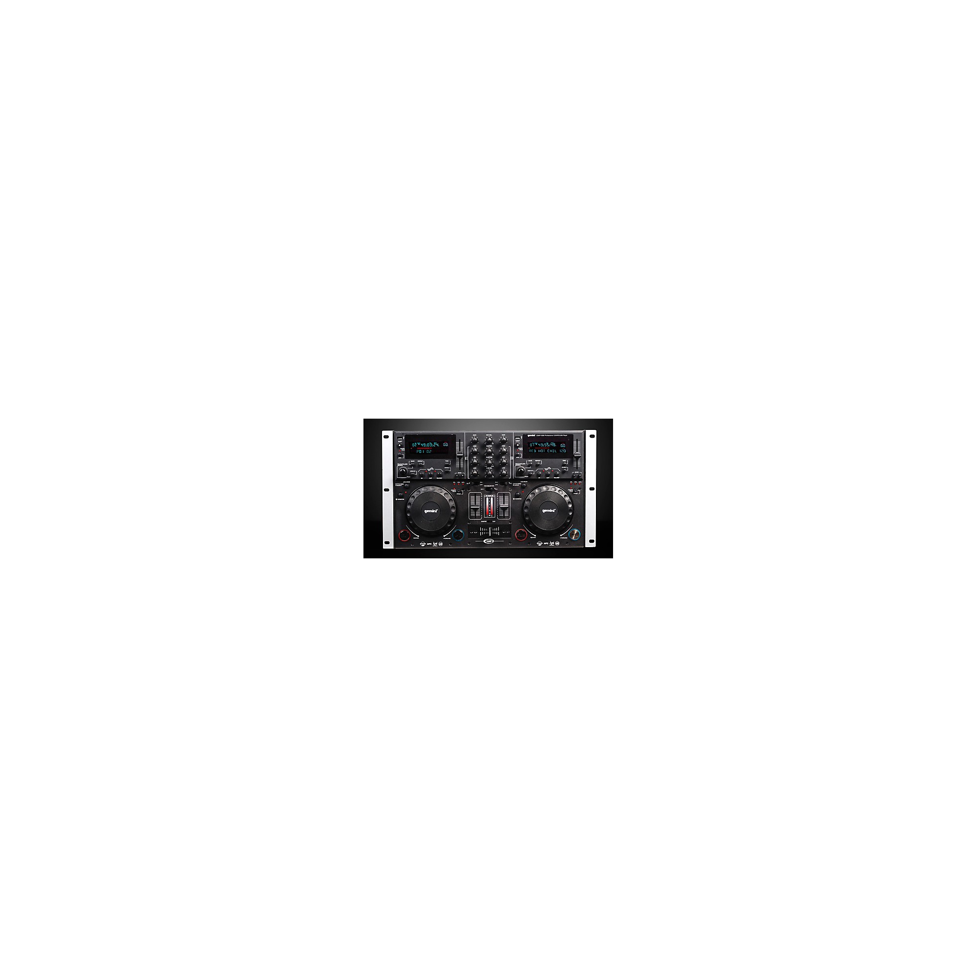 Gemini CDMP-6000 Dual CD/MP3 DJ Mixing Console | Guitar Center Gemini CDMP-6000 Dual CD/MP3 DJ Mixing Console | Guitar Center